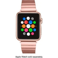 Platinum™ - Stainless Steel Link Band For Apple Watch 38mm, 40mm, 41mm And Apple Watch Series 1-9 - Rose Gold -APPLE || Garmin || FITBIT Sales 02ecad1f df03 57b8 8629 3a5e3e9129b7