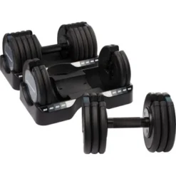 ProForm - 50 Lb Select-A-Weight Dumbbell Set - Black -APPLE || Garmin || FITBIT Sales 03c30c52 179b 5457 8a7c c67436020f88