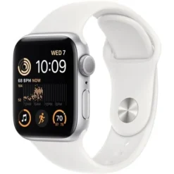 APPLE || Garmin || FITBIT Sales 5 Apple Watch SE 2nd Generation (GPS) 40mm Aluminum Case With White Sport Band - M/L - Silver