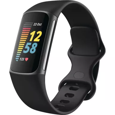 Fitbit - Charge 5 Advanced Fitness & Health Tracker - Graphite 8 Fitbit - Charge 5 Advanced Fitness & Health Tracker - Graphite - Image 8