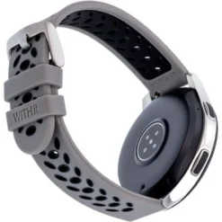 WITHit - Universal Smartwatch Silicone And Mesh Sport Band 2-Pack For Samsung Galaxy Watch Active And Galaxy Watch Active2 20mm - Woven Black/Grey/Black -APPLE || Garmin || FITBIT Sales 06372db4 d202 54cc 988a 24e88a7c10ec