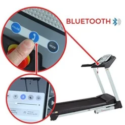 Sunny Health & Fitness SF-T7515 Smart Treadmill With Auto Incline, Sound System, Bluetooth And Phone Function -APPLE || Garmin || FITBIT Sales 0823d1bf 5f01 400e 9e88 d6592088b120
