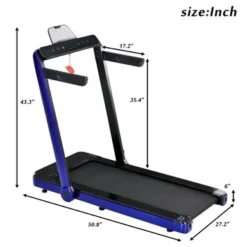 Nestfair 2.5HP Installation-Free Electric Folding Treadmill With Bluetooth APP And Remote Control - Silver -APPLE || Garmin || FITBIT Sales 09b7f674 e0b7 4f17 a2ae 7de9af38d460