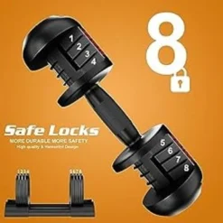 ALTLER Adjustable Dumbbell 52LB Pair Adjustable Dumbbell Set With Tray For Workout Strength Training Fitness Adjustable Weights With Anti-Slip Handle And Weight Plate For Home Exercise -APPLE || Garmin || FITBIT Sales 0b681dfb c286 4885 9448 0861607a666b