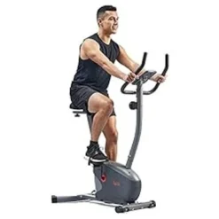 Sunny Health & Fitness Performance Upright Exercise Bike With 8-Level Magnetic Resistance, Pulse Sensor & Exclusive SunnyFit App Enhanced Bluetooth Connectivity - SF-B220030