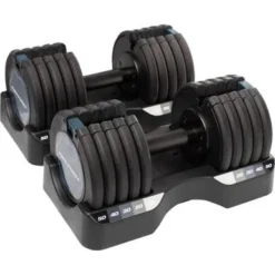 ProForm - 50 Lb Select-A-Weight Dumbbell Set - Black