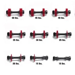 Stamina X 50-pound Versa-Bell Dumbbell - Red - 50 Lb Versa Bell II -APPLE || Garmin || FITBIT Sales 131aeff2 28a0 4bd6 b751 cedf59a7fa21