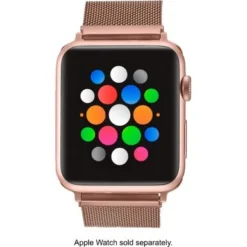 Platinum™ - Magnetic Stainless Steel Mesh Band For Apple Watch 42mm, 44mm, 45mm (Series 1-9) And Apple Watch Ultra Series 1-2 49mm - Rose Gold -APPLE || Garmin || FITBIT Sales 13d02f6a ebe3 5c63 9e2d 46d449b12452