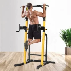 Ainfox Power Tower Exercise Equipment Multi-function - Yellow