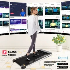Portable Treadmill, Slim Treadmill With LED Display And Sport APP - Pink -APPLE || Garmin || FITBIT Sales 16833292 235d 4b83 b2c5 0f3f11f5968e