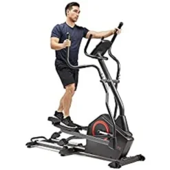 Sunny Health & Fitness Smart Elliptical Exercise Machine With 16-Level Electromagnetic Resistance, Extended Stride Length & Exclusive SunnyFit App Enhanced Bluetooth Connectivity - SF-E3889SMART