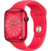 Apple Watch Series 8 (GPS) 45mm Aluminum Case With (PRODUCT)RED Sport Band - S/M - (PRODUCT)RED