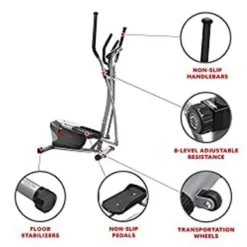 Sunny Health & Fitness Performance Interactive Series Elliptical And Exclusive SunnyFit App Enhanced Bluetooth Connectivity SF-E320033 -APPLE || Garmin || FITBIT Sales 1d5dce7c 7475 498e 9b80 6e3317dfb20c