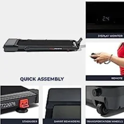 Sunny Health & Fitness Treadpad Pacer Dual Mode Walking/Running Treadmill With 6-Level Auto Incline, Remote Control & Exclusive SunnyFit App Enhanced Bluetooth Connectivity - SF-T722076 -APPLE || Garmin || FITBIT Sales 1da70eea 43c9 4d83 b348 65b0dfd979a8