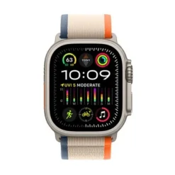 Apple Watch Ultra 2 (GPS + Cellular) 49mm Titanium Case With Orange/Beige Trail Loop - S/M - Titanium -APPLE || Garmin || FITBIT Sales 2200b827 e540 556e b05b 655317f54537