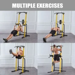 Ainfox Power Tower Exercise Equipment Multi-function - Yellow -APPLE || Garmin || FITBIT Sales 231cfed0 f100 416d 87a8 dbee702fc81e