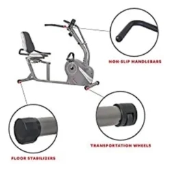 Sunny Health & Fitness Cross Trainer Magnetic Recumbent Bike With Arm Exercisers - SF-RB4936 -APPLE || Garmin || FITBIT Sales 234b3f40 b18b 4b62 97f5 a6146471df77