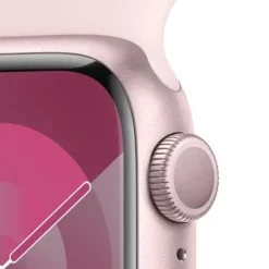 Apple Watch Series 9 (GPS) 41mm Pink Aluminum Case With Light Pink Sport Band - M/L - Pink -APPLE || Garmin || FITBIT Sales 239493fb cfec 53c9 bd6a c268b8ed9525