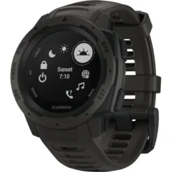 Garmin - Instinct GPS Smartwatch 45mm Fiber-Reinforced Polymer - Graphite -APPLE || Garmin || FITBIT Sales 277f291a c1ea 5b0f ab9c 1947b4a2bb93