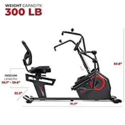 Sunny Health & Fitness Recumbent Cross Trainer Exercise Bike With Exclusive SunnyFit App And Smart Bluetooth Connectivity SF-RBE4886SMART -APPLE || Garmin || FITBIT Sales 29477e86 e2c1 4343 ac8e 0242b337c8b7