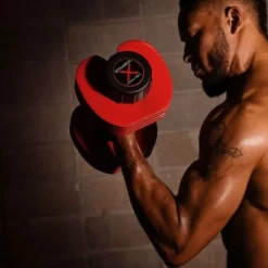 Stamina X 50-pound Versa-Bell Dumbbell - Red - 50 Lb Versa Bell II -APPLE || Garmin || FITBIT Sales 2a026ab0 fc30 4375 b46a 65166d0110ad