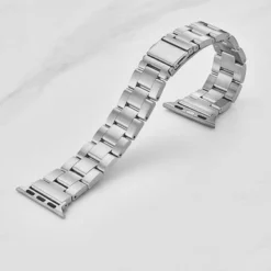 Insignia™ - Stainless Steel Link Band For Apple Watch 38mm, 40mm And 41mm (All Series) - Silver -APPLE || Garmin || FITBIT Sales 2c344010 9dbb 5921 ae57 198f7200c9de