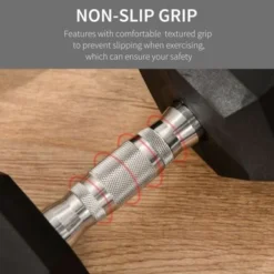 Soozier Hex Dumbbells Set, Rubber Hand Weights With Non-Slip Handles, Anti-roll, For Women Or Men Home Gym Workout - Black -APPLE || Garmin || FITBIT Sales 302a315d 9447 42ad 884b 34a3ca7d6964