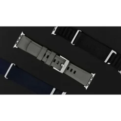 Platinum™ - Nylon Band For Apple Watch 42mm, 44mm, 45mm (Series 1-9) And Apple Watch Ultra Series 1-2 49mm - Navy Blue -APPLE || Garmin || FITBIT Sales 31914038 3b33 5125 be95 f3fa59823329