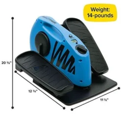 BluTiger Seated Elliptical Machine, As Seen On TV - Burn Calories While Working, Reading & Watching TV - Large Pedals - Digital Display - 8 Levels Of Magnetic Resistance - All Fitness Levels -APPLE || Garmin || FITBIT Sales 345d4054 0a1a 44da a889 fb0a7a7221d0