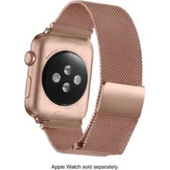 Platinum™ - Magnetic Stainless Steel Mesh Band For Apple Watch 42mm, 44mm, 45mm (Series 1-9) And Apple Watch Ultra Series 1-2 49mm - Rose Gold -APPLE || Garmin || FITBIT Sales 381c7d5c 3fc5 5bd3 92ce d28acc23ceeb