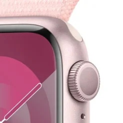 Apple Watch Series 9 (GPS) 41mm Pink Aluminum Case With Light Pink Sport Loop - Pink -APPLE || Garmin || FITBIT Sales 3a36cd24 b11e 5fa3 b8f9 302964199168