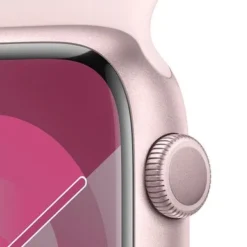 Apple Watch Series 9 (GPS) 45mm Pink Aluminum Case With Light Pink Sport Band - S/M - Pink -APPLE || Garmin || FITBIT Sales 3a8a77f1 9e02 5f06 81aa 635f09350c92