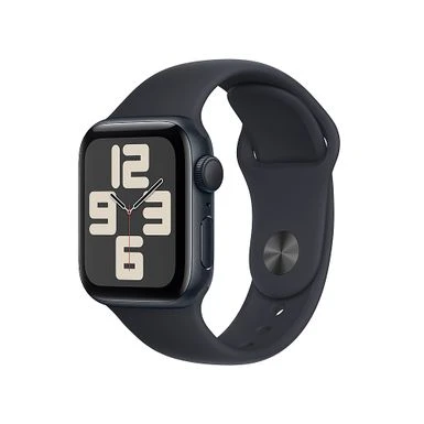 Apple Watch SE (GPS) 40mm Midnight Aluminum Case With Midnight Sport Band - M/L - Midnight 1 Apple Watch SE (GPS) 40mm Midnight Aluminum Case With Midnight Sport Band - M/L - Midnight