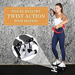 YSSOA Mini Stepper With Resistance Band, Stair Stepping Fitness Exercise Home Workout Equipment For Full Body Workout,Black -APPLE || Garmin || FITBIT Sales 3c9442d4 aca9 4dc3 bc64 73edf0bf6852