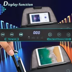 Nestfair 2.5HP Installation-Free Electric Folding Treadmill With Bluetooth APP And Remote Control - Black -APPLE || Garmin || FITBIT Sales 3e6687ff c058 440f 9191 317ab3e33804