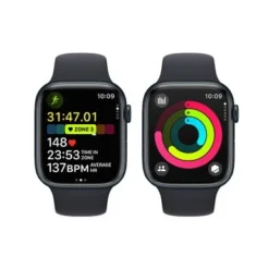 Apple Watch Series 9 (GPS) 45mm Midnight Aluminum Case With Midnight Sport Band - S/M - Midnight -APPLE || Garmin || FITBIT Sales 41a371a8 f277 5352 9d45 fbd51dd9ab51