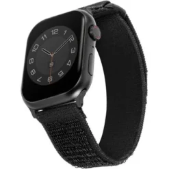 WITHit - Tactical Nylon Band For Apple Watch 42/44/45mm, Ultra & Ultra 2 - Black