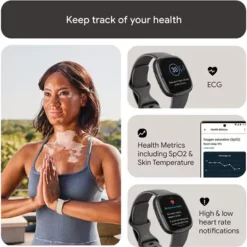 Fitbit - Sense 2 Advanced Health Smartwatch - Platinum -APPLE || Garmin || FITBIT Sales 4246ce30 4535 458b 9fbd 8d2e1e6cea0f
