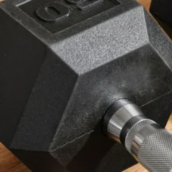 Soozier Hex Rubber Free Weight Dumbbells 50 Lbs. Set Of 2 With Steel Handles, Hand Weight For Strength Workout Training, Black - Black -APPLE || Garmin || FITBIT Sales 42a06aad 2dd9 452e a333 a6948209624c