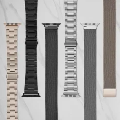 Insignia™ - Stainless Steel Link Band For Apple Watch 38mm, 40mm And 41mm (All Series) - Silver -APPLE || Garmin || FITBIT Sales 42ca3d0b 722e 5f72 a959 57ffc0c1f363