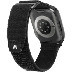 WITHit - Tactical Nylon Band For Apple Watch 42/44/45mm, Ultra & Ultra 2 - Black -APPLE || Garmin || FITBIT Sales 444b247c 298e 5c0d b44a e2613825a7d0