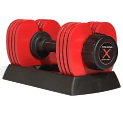 Stamina X 50-pound Versa-Bell Dumbbell - Red - 50 Lb Versa Bell II