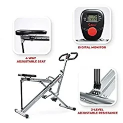 Sunny Health & Fitness Squat Assist Row-N-Ride Trainer For Glutes Workout -APPLE || Garmin || FITBIT Sales 496757d3 575e 4195 8925 efd0cd39f49a