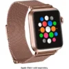 Platinum™ - Magnetic Stainless Steel Mesh Band For Apple Watch 38mm, 40mm, 41mm And Apple Watch Series 1-9 - Rose Gold