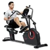 Sunny Health & Fitness Recumbent Cross Trainer Exercise Bike With Exclusive SunnyFit App And Smart Bluetooth Connectivity SF-RBE4886SMART