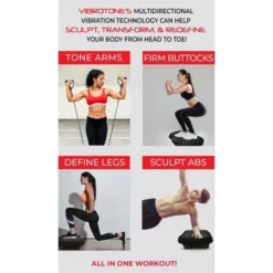 Evertone Vibrotone Fitness Board - Black -APPLE || Garmin || FITBIT Sales 4eae603f 37e5 43da 8569 579194760ab6