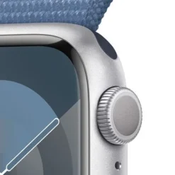 Apple Watch Series 9 (GPS) 41mm Silver Aluminum Case With Winter Blue Sport Loop - Silver -APPLE || Garmin || FITBIT Sales 4ff68437 1e5b 53ef ba97 6fba3a940301