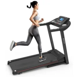 Home Foldable Treadmill With Incline - Black