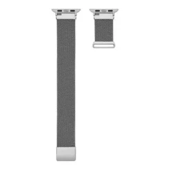 Insignia™ - Stainless Steel Mesh Band For Apple Watch 38mm, 40mm And 41mm (All Series) - Silver -APPLE || Garmin || FITBIT Sales 5543f190 0140 55de a6df 8d7a420f3825