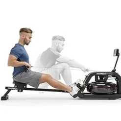 APPLE || Garmin || FITBIT Sales 27 Marcy Water Rowing Machine Cardio Training Equipment, 300-lb Capacity NS-6070RW, Black